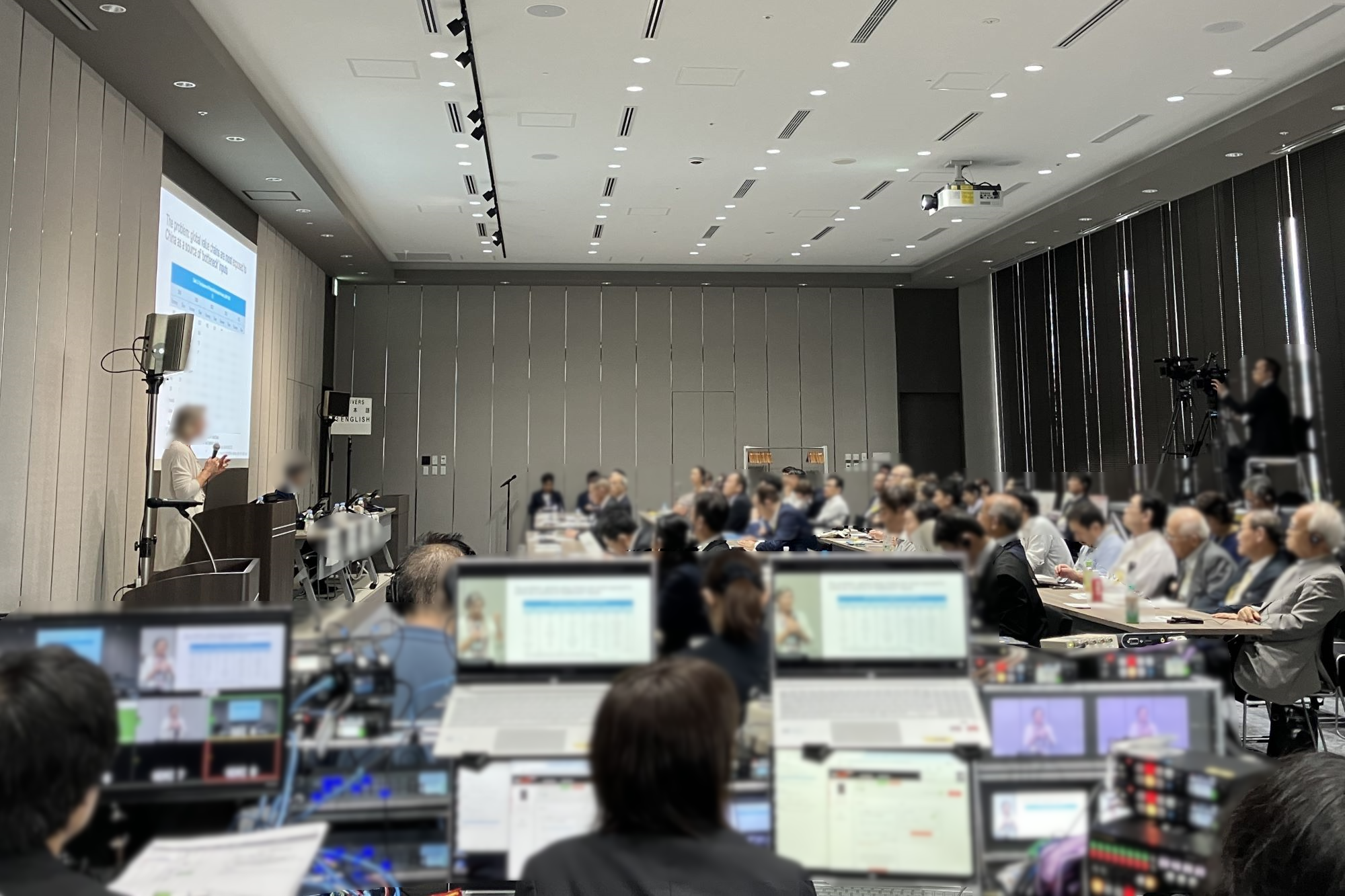 配信会場の様子